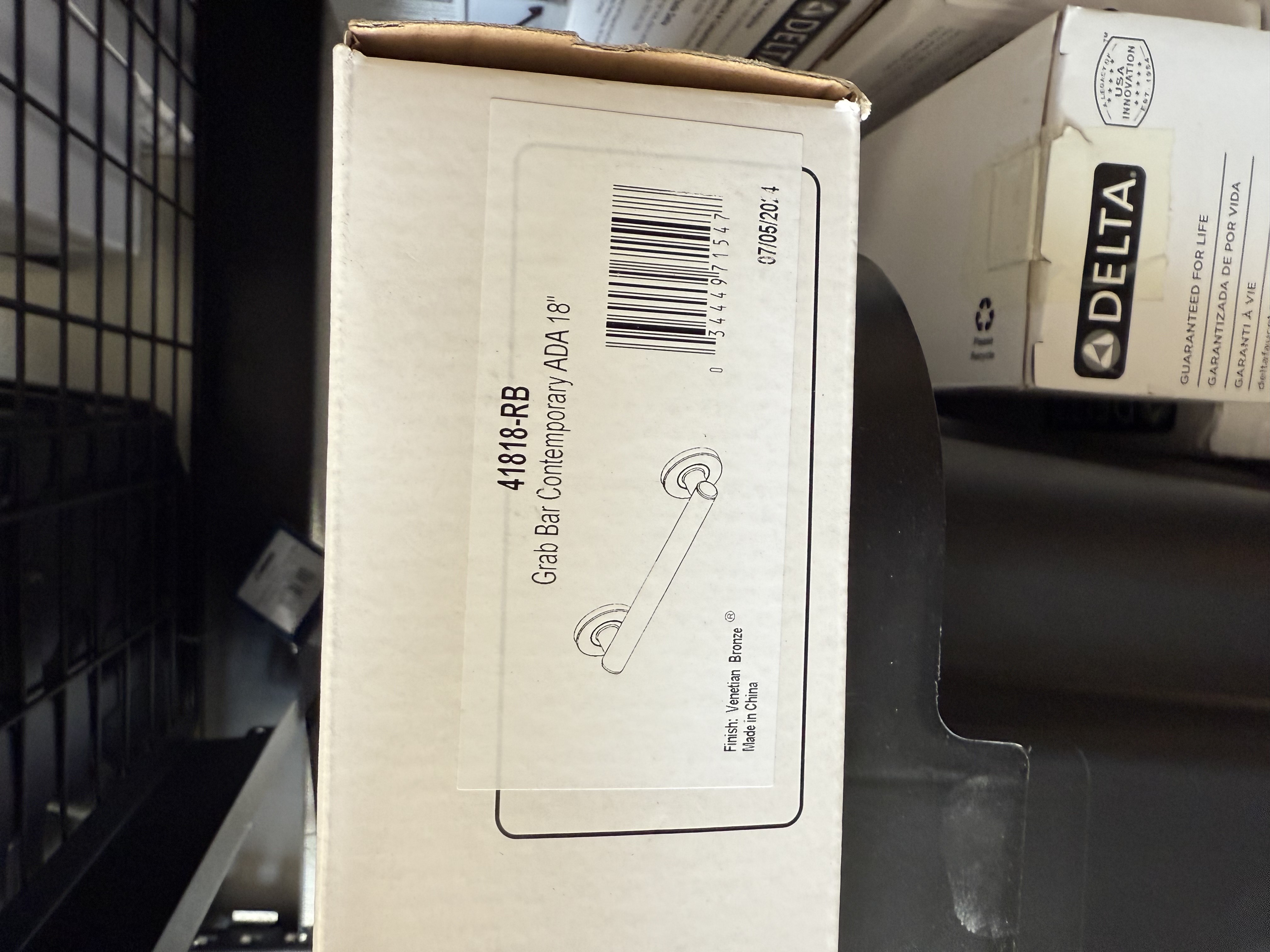 Image 18” Grab Bar in Oil Rubbed Beonze