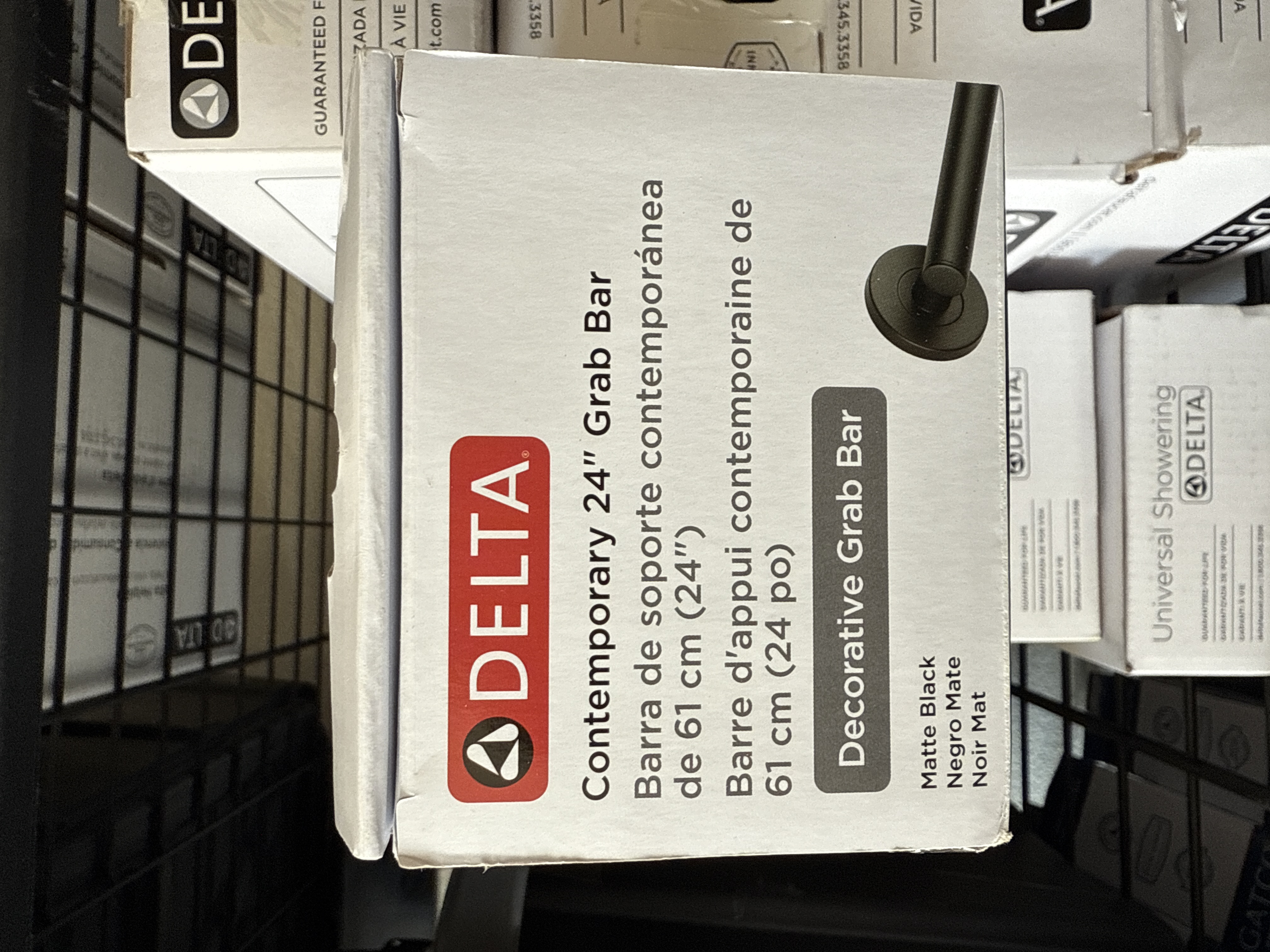 Image 24” Grab Bar in Black